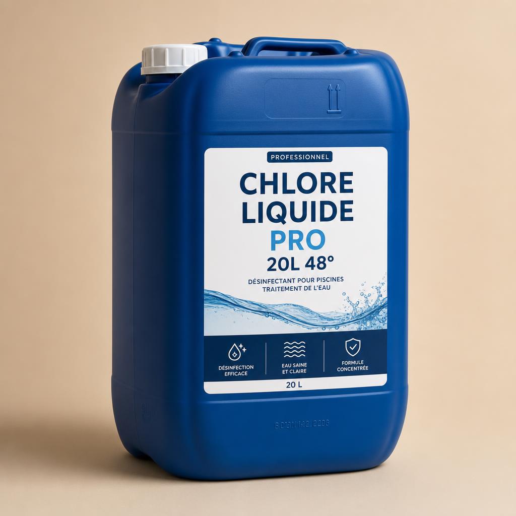 Chlore liquide PRO 48° 20L
